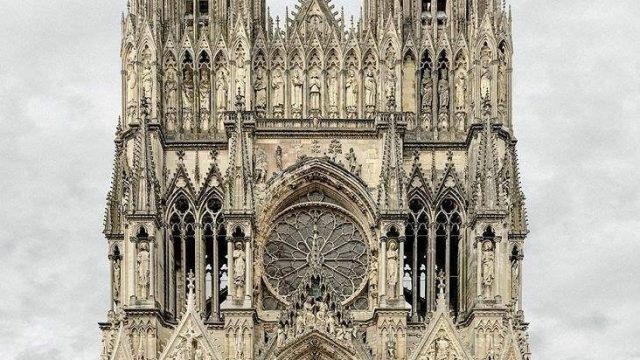 Reims Cathedral in France